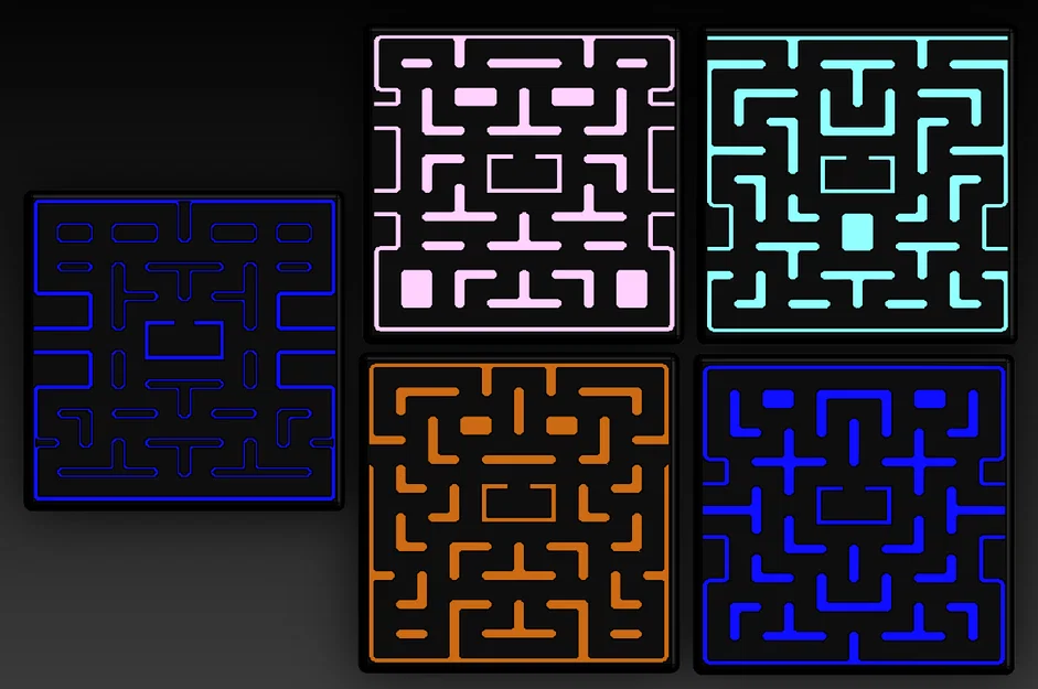 Bộ lót ly Pac-Man & Ms.Pac-Man (không cần AMS hay MMU) - Image 11