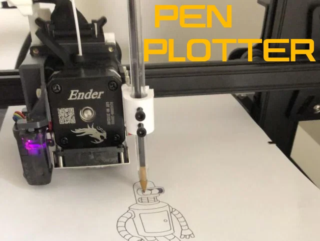 Pen Plotter cho Sprite Extruder ~ Ender 3 S1 - Image 1