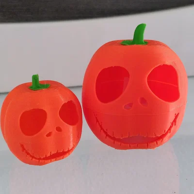 Bí ngô Halloween Jack Skellington