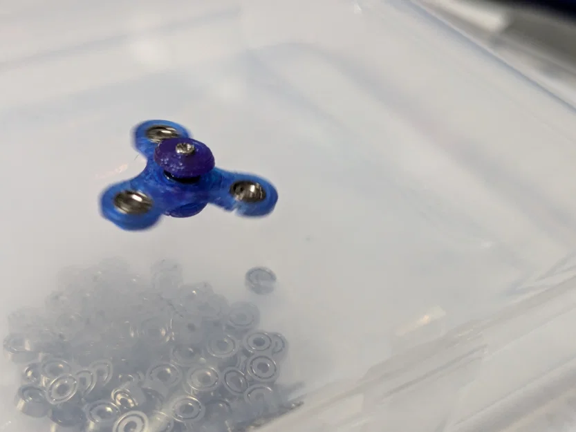 Fidget Spinner siêu nhỏ dùng vòng bi 681 - Đồ chơi in 3D độc đáo - Image 5
