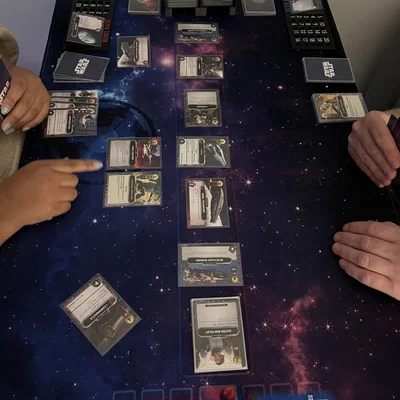 Bảng theo dõi sát thương 3D cho Star Wars Deck Building Game