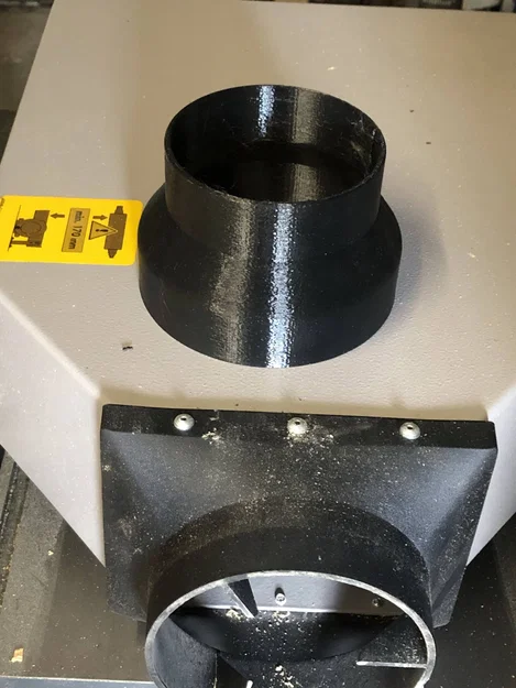Adapter ống hút bụi 120 sang 100mm (Felder Hammer A3) - Image 3