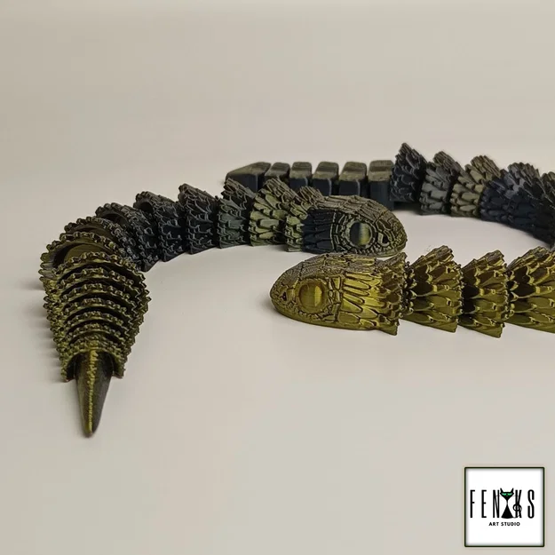 Mô hình Rắn mô-đun vô tận (Endless Modular Snake) - Image 3