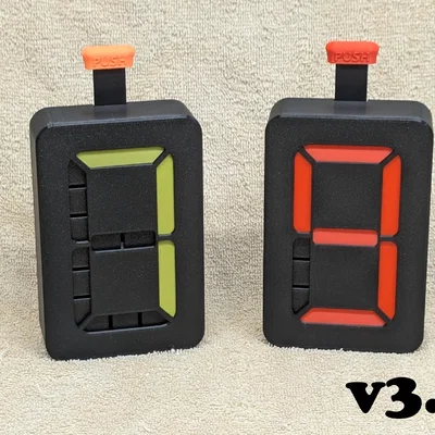Bộ đếm số cơ học V3.0 - Thiết kế tối ưu cho in 3D