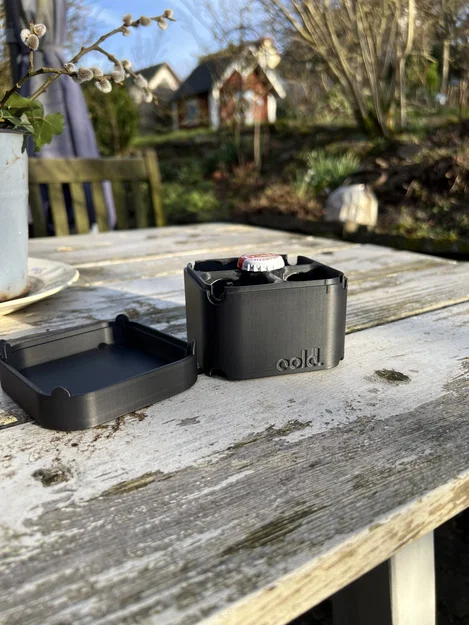 Gạt tàn thuốc có nắp đậy - Image 2