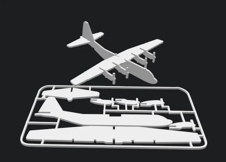 Mô hình máy bay lắp ghép dạng thẻ (KIT CARD Airplane) cực chất - Image 1