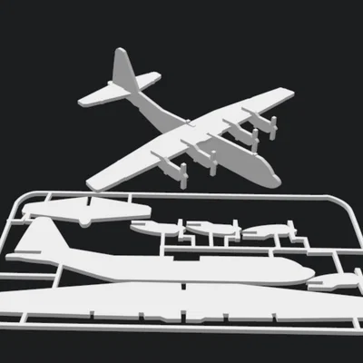 Mô hình máy bay lắp ghép dạng thẻ (KIT CARD Airplane) cực chất
