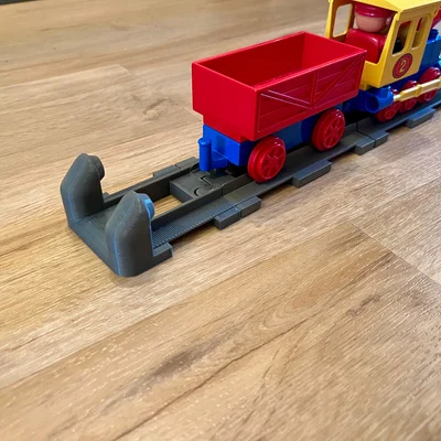 Đường ray cụt cho đường ray tàu Lego Duplo