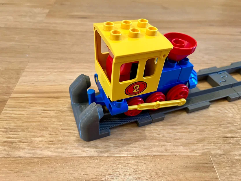 Đường ray cụt cho đường ray tàu Lego Duplo - Image 4