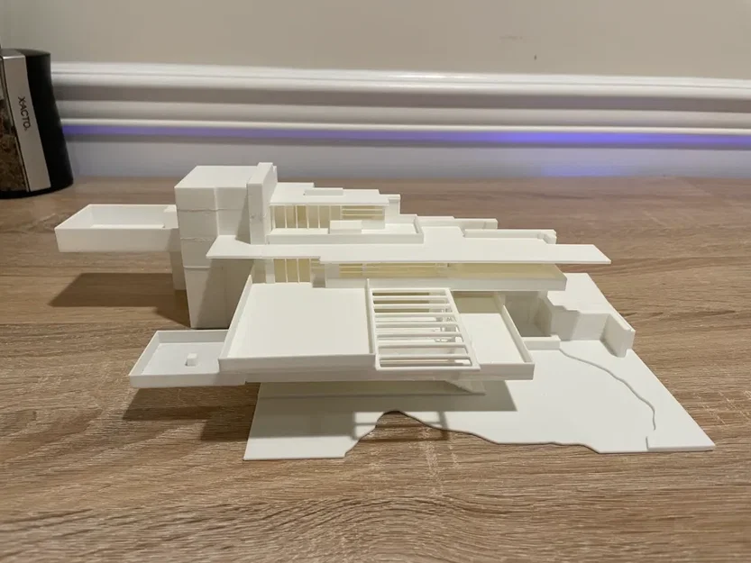 Mô hình Frank Lloyd Wright's Fallingwater - Image 1