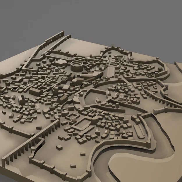 Bản đồ La Mã Cổ Đại tỉ lệ 1:7500 - Image 1