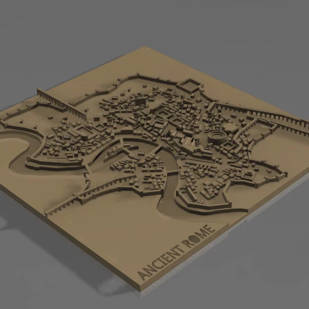 Bản đồ La Mã Cổ Đại tỉ lệ 1:7500 - Image 2