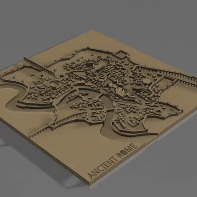 Bản đồ La Mã Cổ Đại tỉ lệ 1:7500