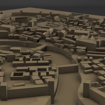 Bản đồ La Mã Cổ Đại tỉ lệ 1:7500