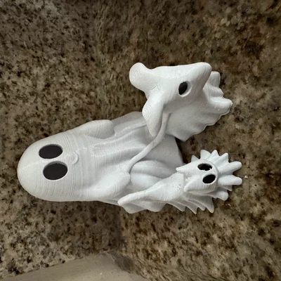 Mô hình ma dắt chó và mèo (Ghost Walking Dog & Cat) cho Halloween