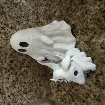 Mô hình ma dắt chó và mèo (Ghost Walking Dog & Cat) cho Halloween