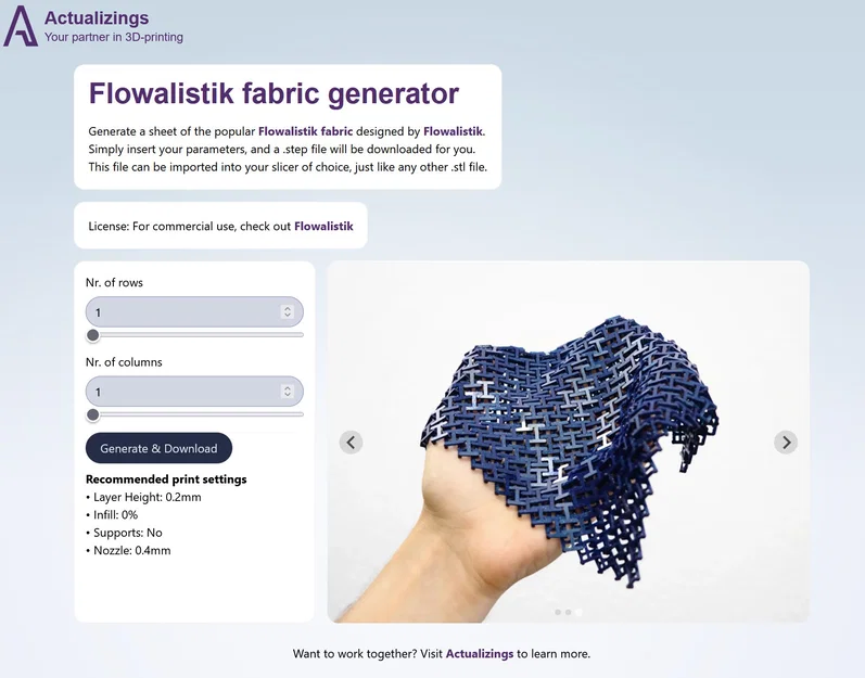 Chainmail tuỳ chỉnh – Trình tạo “fabric” in 3D được - Image 1