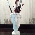 Chậu hoa để bàn hình tượng Hoàng đế La Mã Hadrian - Thumbnail 5