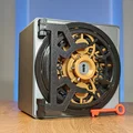 Két sắt in 3D với khóa lẫy (Vault with Lever Tumbler Lock) - Thumbnail 2