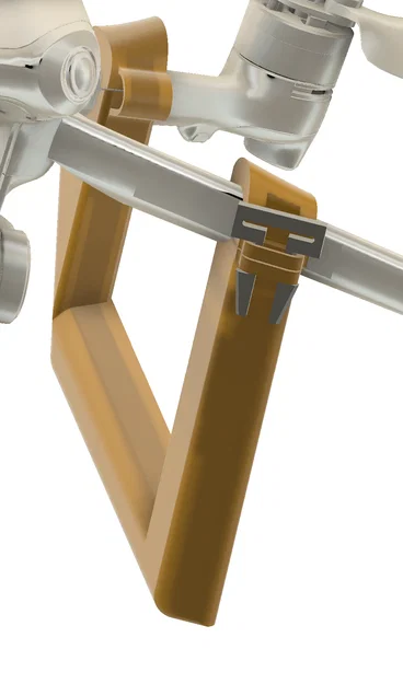 Tay cầm hỗ trợ bắt và hạ cánh cho DJI Air 3 - Image 4