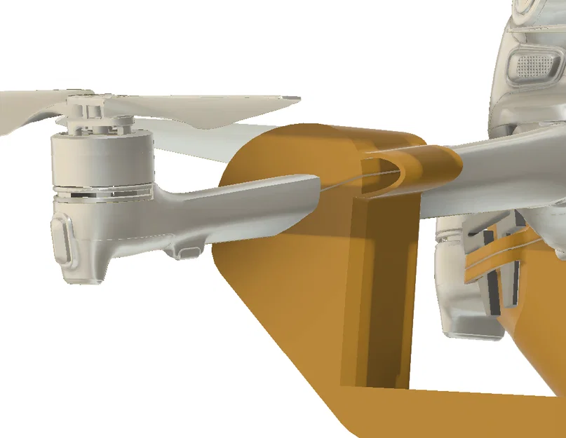 Tay cầm hỗ trợ bắt và hạ cánh cho DJI Air 3 - Image 5