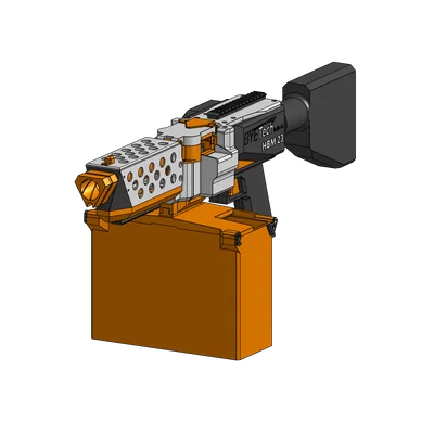 HBM-23 Belt-Fed Blaster (Mô hình Nerf tự chế)