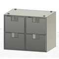 Hệ thống tủ ngăn kéo mini in 3D (Aufbewahrungsbox) - Giải pháp lưu trữ - Thumbnail 1