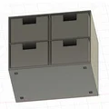 Hệ thống tủ ngăn kéo mini in 3D (Aufbewahrungsbox) - Giải pháp lưu trữ - Thumbnail 3