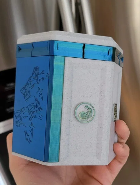 Hex Lock MTG 100 Card Commander Deck Box 2.0 - Magic the Gathering - Image 1