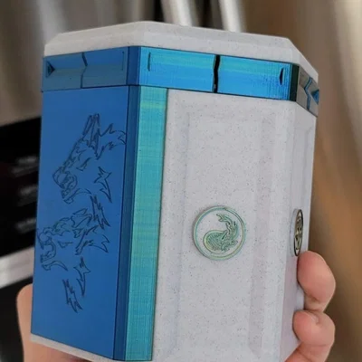 Hex Lock MTG 100 Card Commander Deck Box 2.0 - Magic the Gathering