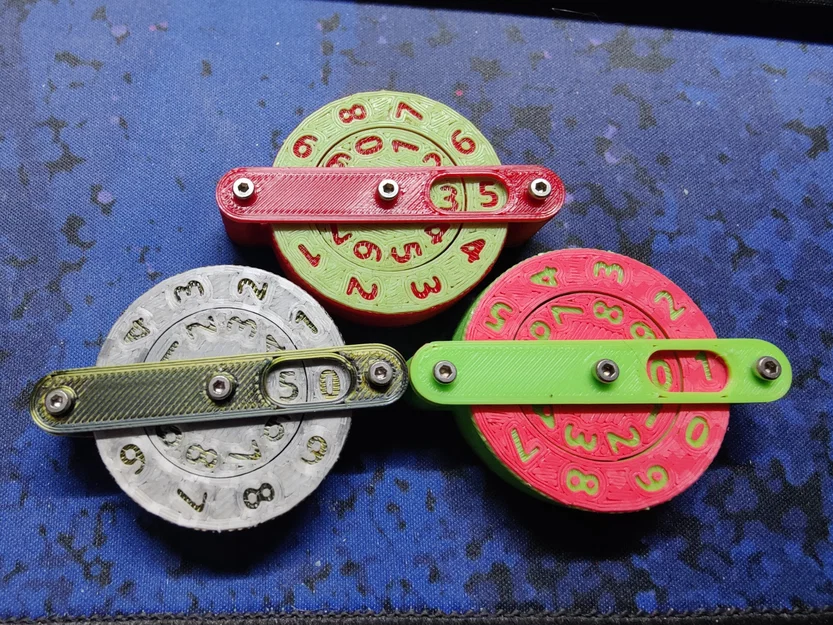 Bộ đếm điểm máu Mechanical MTG (Life Counter) - Image 1