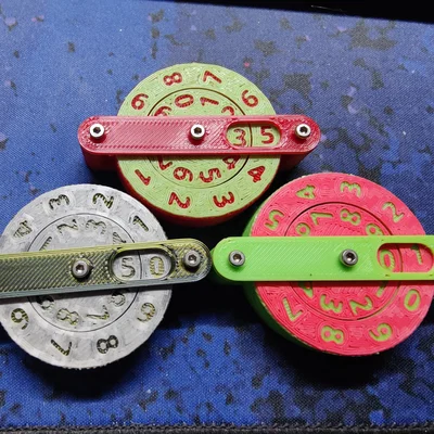 Bộ đếm điểm máu Mechanical MTG (Life Counter)