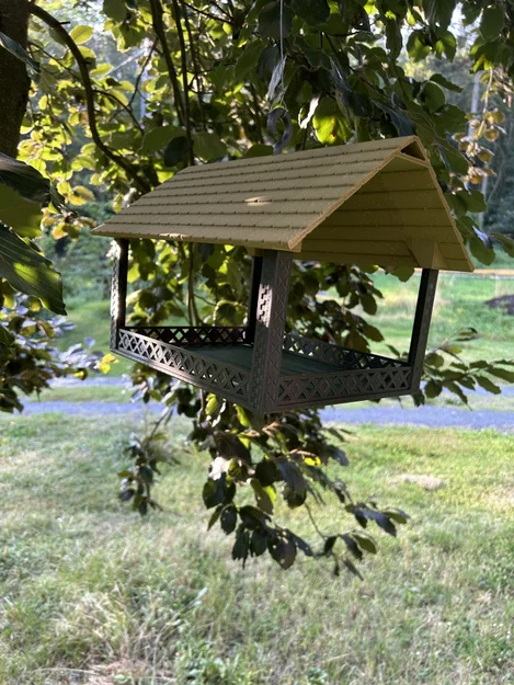 Mẫu in 3D máng ăn cho chim (Bird Feeder) treo sân vườn bền đẹp - Image 2
