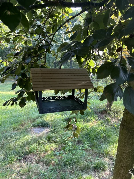 Mẫu in 3D máng ăn cho chim (Bird Feeder) treo sân vườn bền đẹp - Image 3