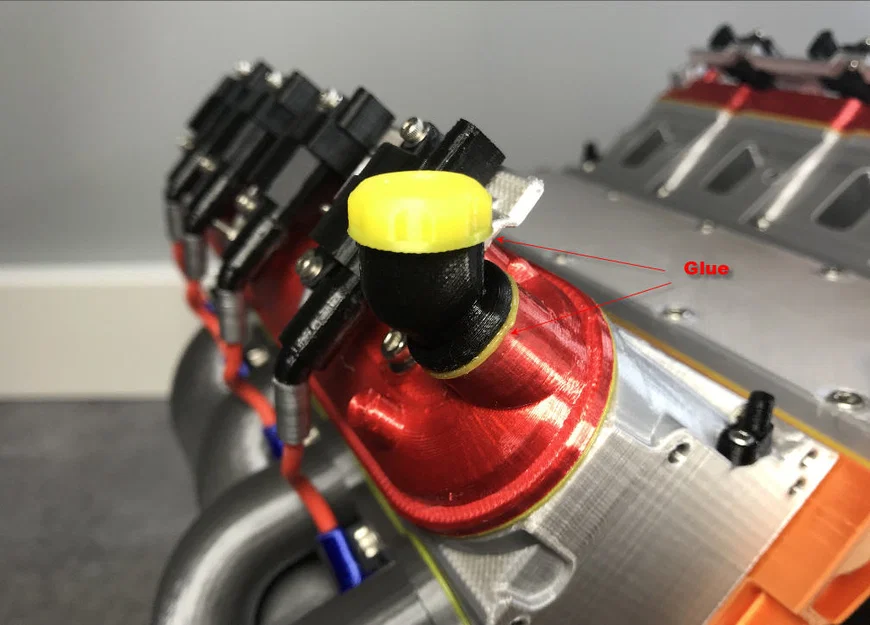 Phần mở rộng phụ kiện (Oil Filler, Sensors, Connectors, ...) cho động cơ LS3 Chevy - Image 8