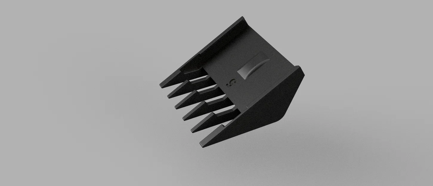 Cữ tông đơ Moser 1400 2,5–50mm kèm file Fusion 360 parametric - Image 1