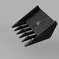 Cữ tông đơ Moser 1400 2,5–50mm kèm file Fusion 360 parametric - Thumbnail 1