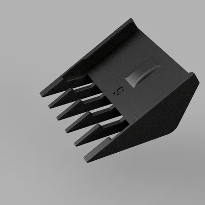 Cữ tông đơ Moser 1400 2,5–50mm kèm file Fusion 360 parametric