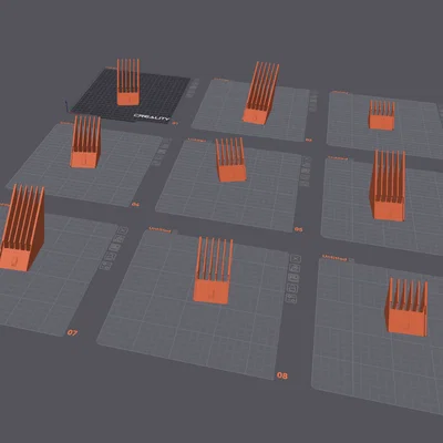 Cữ tông đơ Moser 1400 2,5–50mm kèm file Fusion 360 parametric