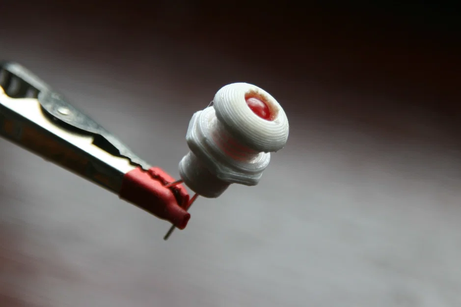 Giá đỡ LED 5mm dạng vòm (Printable) - Image 2