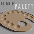 Bảng pha màu chống chảy sơn (Anti-Drip Painting Palette) - Thumbnail 1