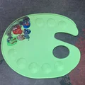 Bảng pha màu chống chảy sơn (Anti-Drip Painting Palette) - Thumbnail 5