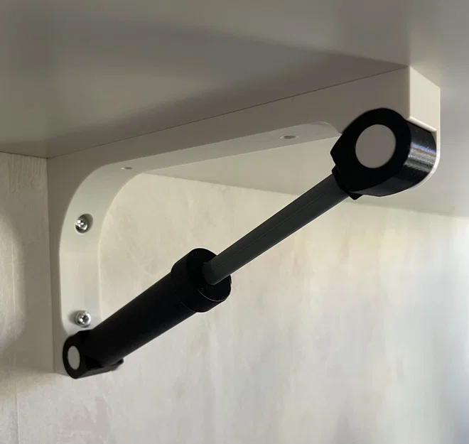 Giá đỡ kệ treo tường phong cách xi lanh thủy lực độc đáo - Image 1