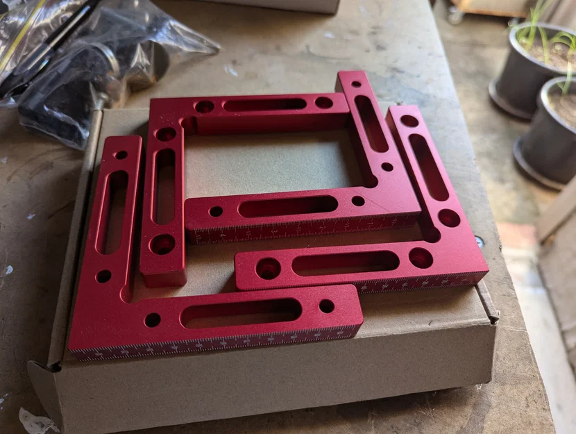 Khay 3D Gridfinity đựng thước ê-ke góc vuông 90 độ cho thợ mộc - Image 3