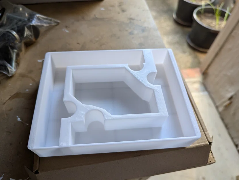 Khay 3D Gridfinity đựng thước ê-ke góc vuông 90 độ cho thợ mộc - Image 5