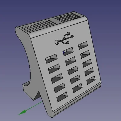 Giá đựng USB 15 cổng (usb holder 15 usb)
