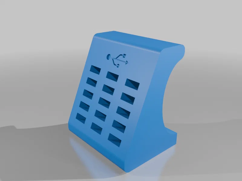 Giá đựng USB 15 cổng (usb holder 15 usb) - Image 5