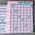 Bảng Peg Board Nhiệm Vụ/Việc Nhà (Task\Chore Peg Board) - Thumbnail 2