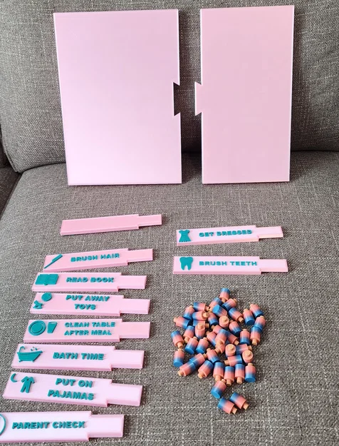 Bảng Peg Board Nhiệm Vụ/Việc Nhà (Task\Chore Peg Board) - Image 3