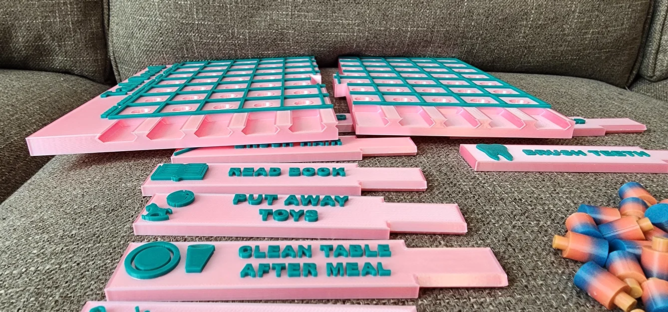 Bảng Peg Board Nhiệm Vụ/Việc Nhà (Task\Chore Peg Board) - Image 4